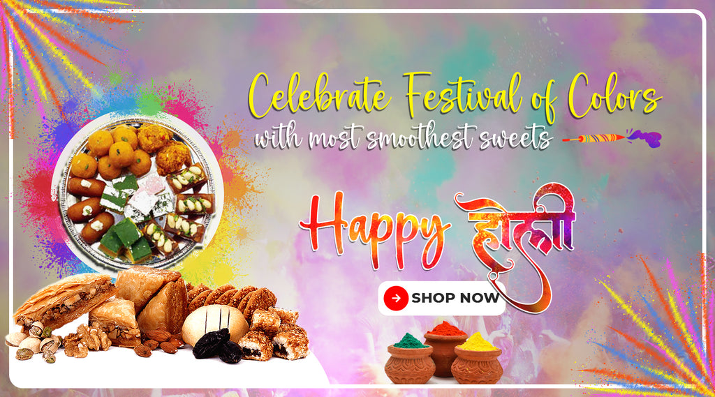 Holi Festival: Colors and Sweets Celebration
